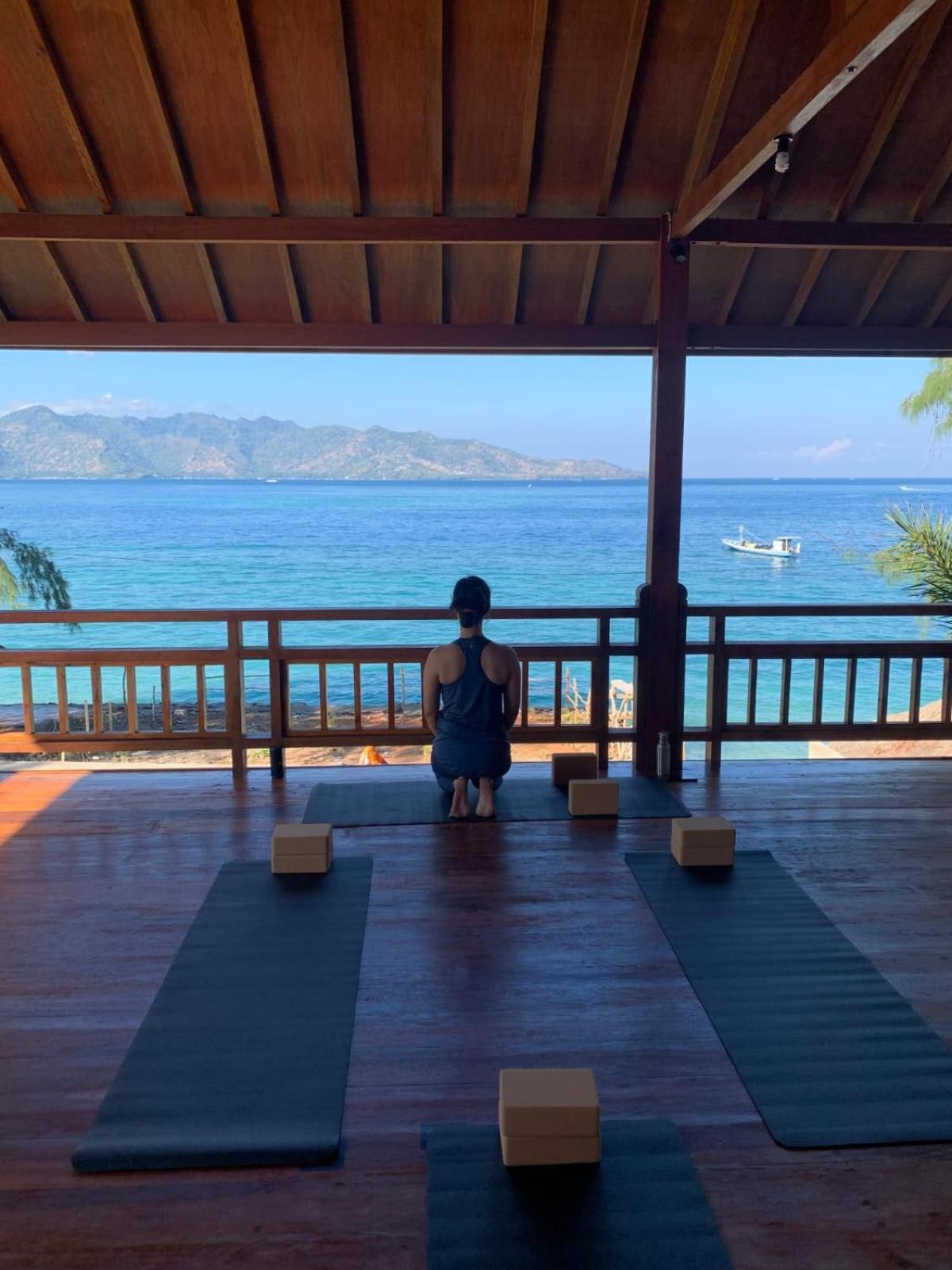 Flowers & Fire Yoga Garden Gili Air Eksteriør bilde