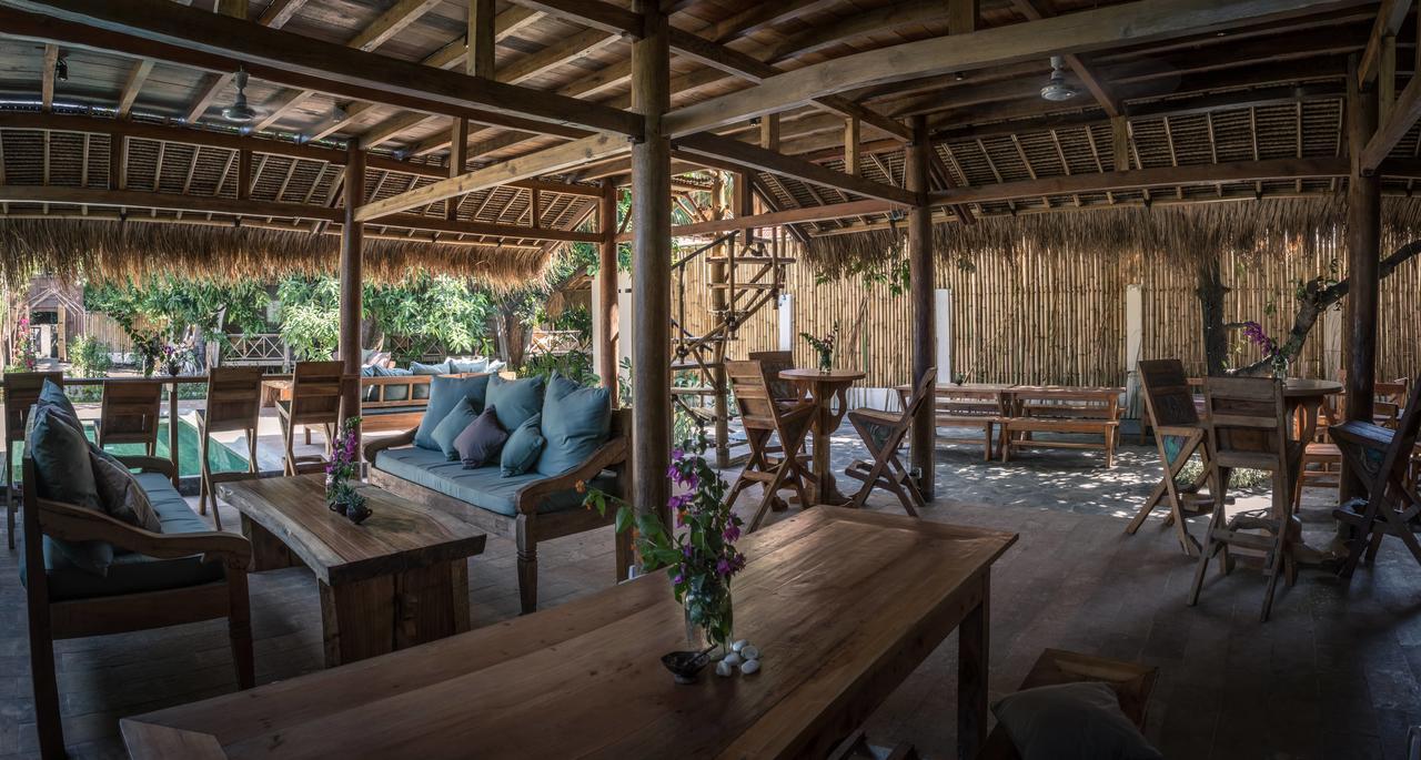 Flowers & Fire Yoga Garden Gili Air Eksteriør bilde